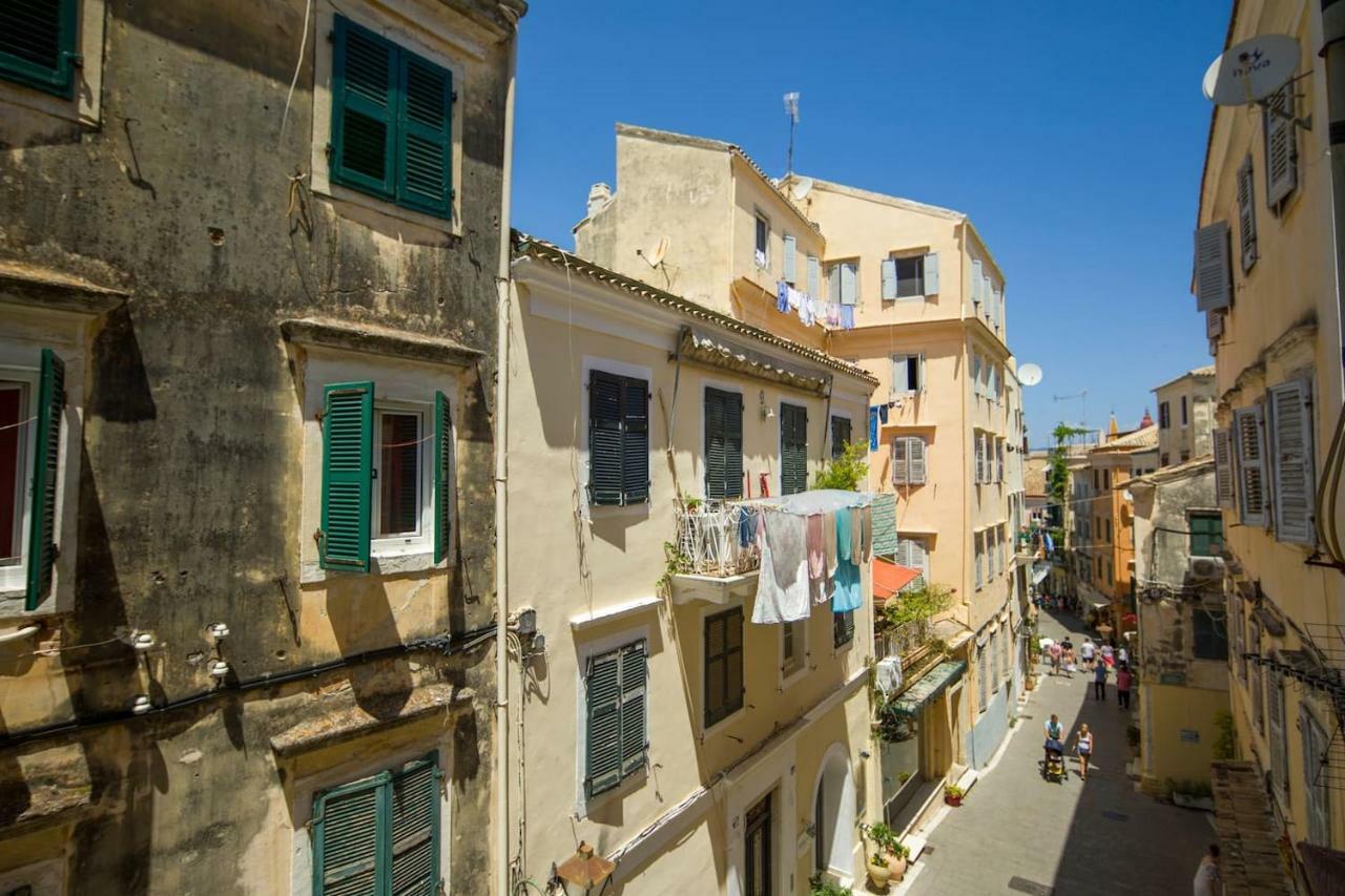 Andrew'S Old Town Apartment By Corfuescapes Corfu  Exteriör bild